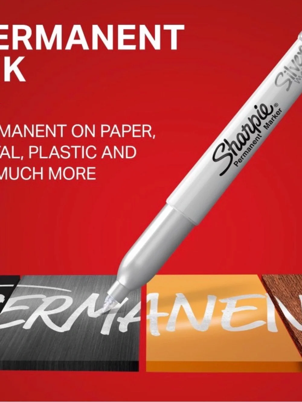 Sharpie Metallic Fine Point Marker Set - Gold, Silver, Copper